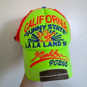 True Religion Neon Trucker Hat